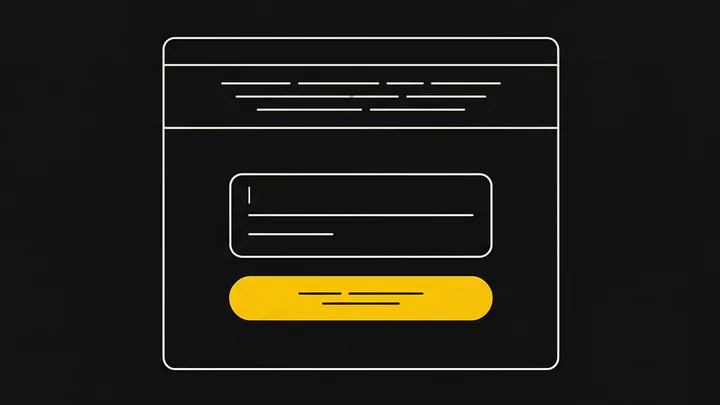 Ilustração de landing pages
